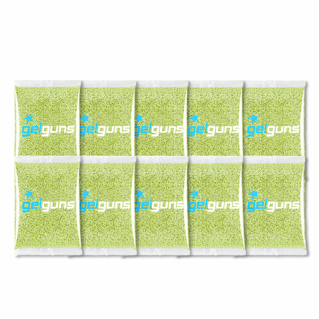 100.000 Gel Ballen - Glow in the Dark